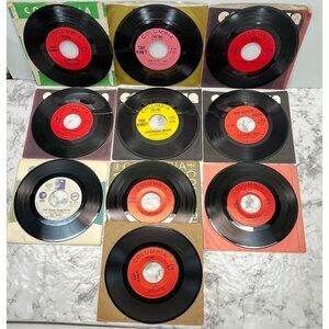 Tony Bennett 45 Record Lot of 10 Easy Listening Pop The Summer Knows